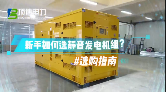 「視頻」新手如何選靜音柴油發(fā)電機(jī)組？